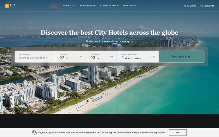 Screenshot του cityhotel.org