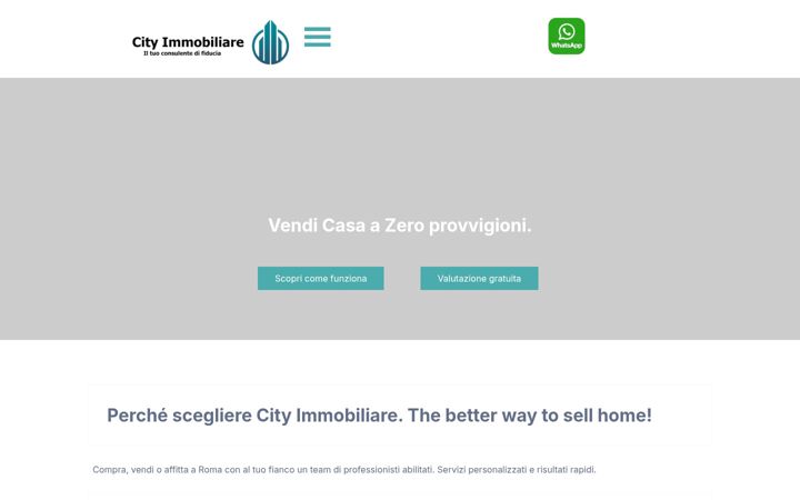 Screenshot of cityimmobiliare.com