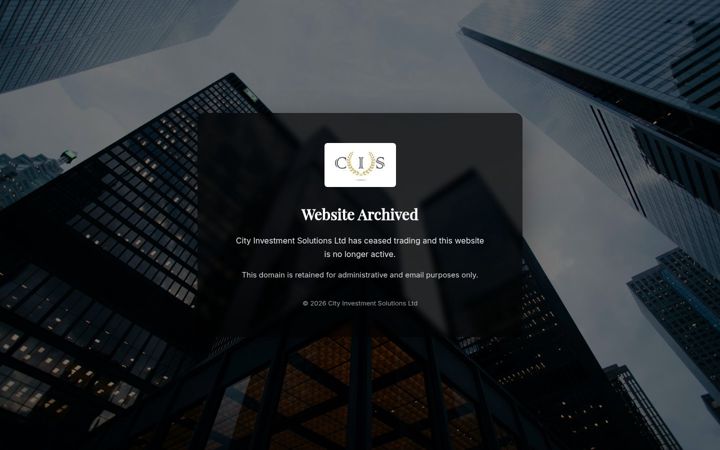 Screenshot of cityinvestmentsol.co.uk