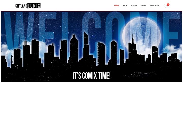 Screenshot of citylandcomix.com