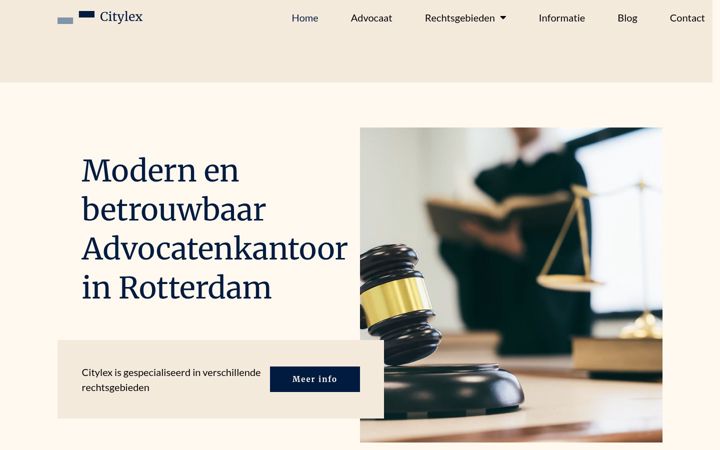 Screenshot of citylex.nl