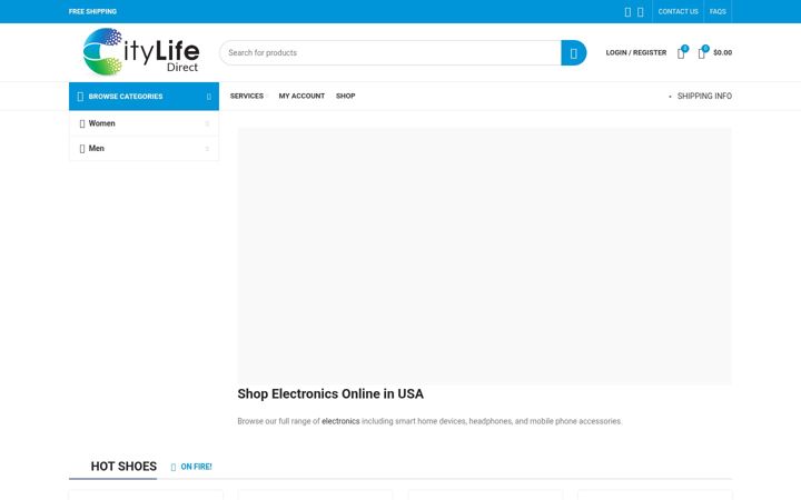 Screenshot of citylifedirectusa.com