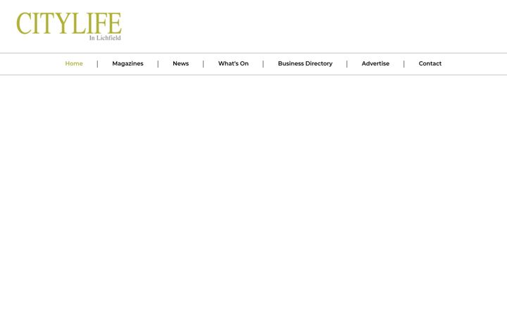 Screenshot of citylifeinlichfieldltd.co.uk