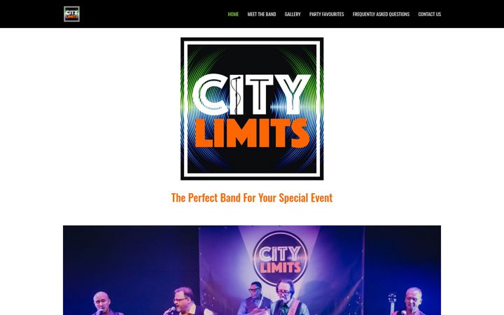 Screenshot of citylimits.rocks