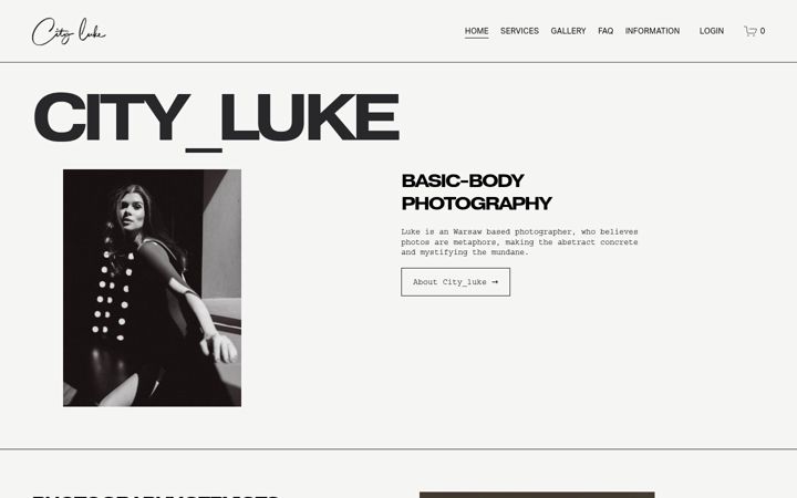 Screenshot of cityluke.com