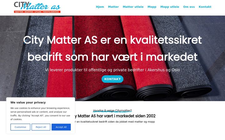 Ekrano kopija citymatter.no