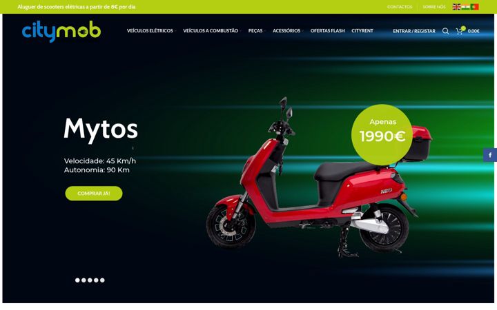 Screenshot of citymob.pt