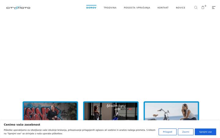 Screenshot von citymoto.si