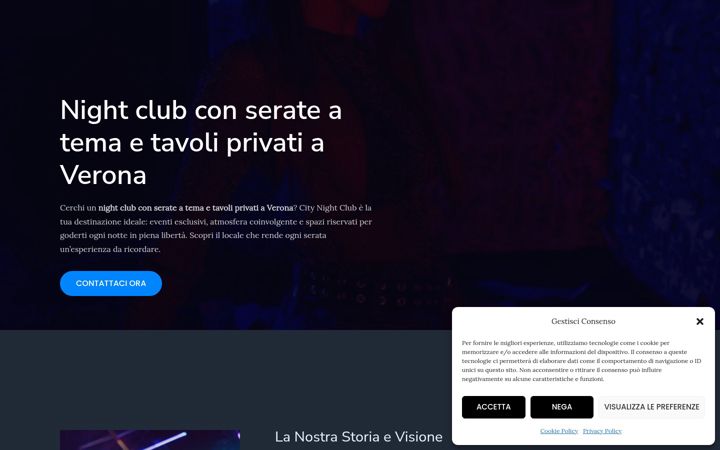 Snímek obrazovky citynightclub.eu
