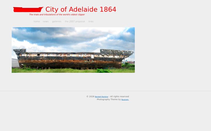 Screenshot of cityofadelaide.co.uk
