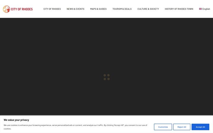 Screenshot of cityofrhodes.com