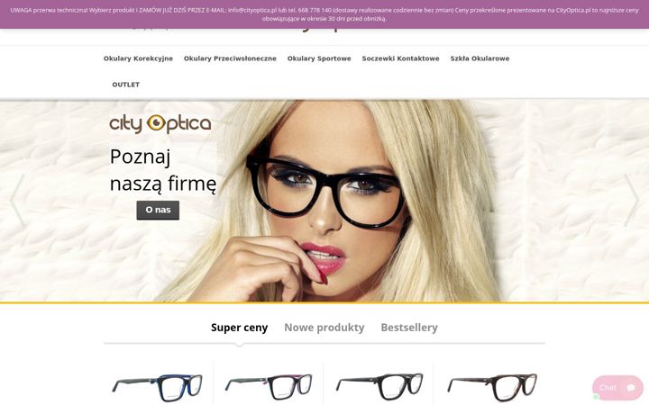 Képernyőkép: cityoptica.pl