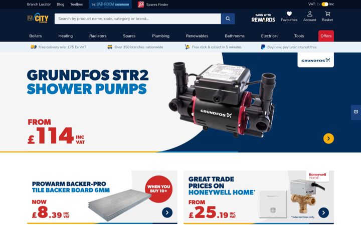 Képernyőkép: cityplumbing.co.uk