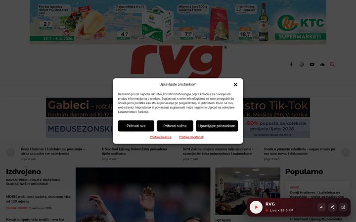 Screenshot van cityportal.hr