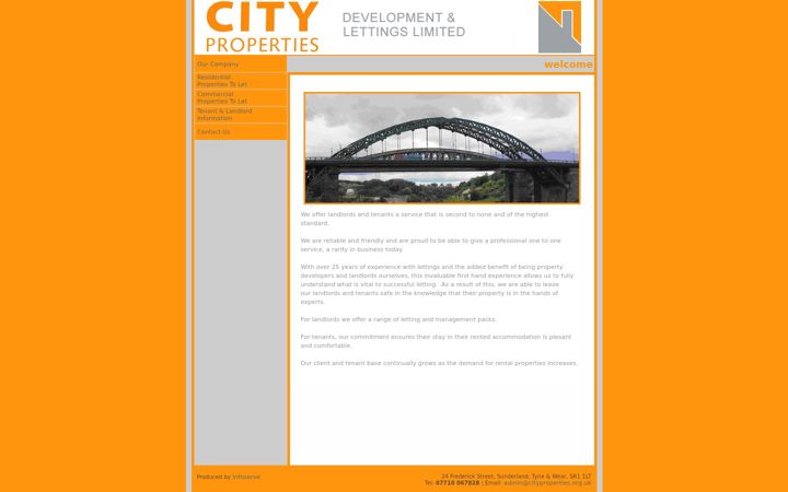 Screenshot of citypropertiesltd.co.uk