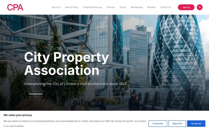 Screenshot of citypropertyassociation.com