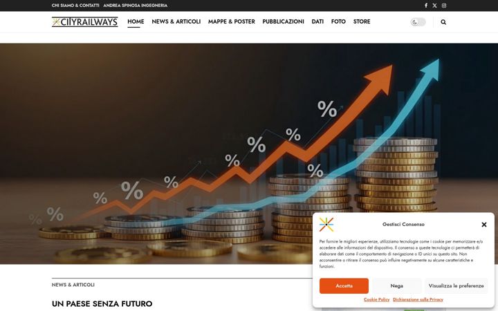 Screenshot of cityrailways.com