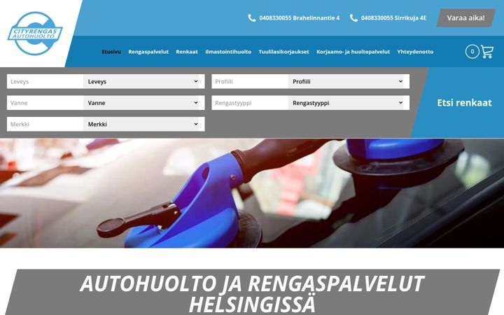 Screenshot di cityrengas.fi
