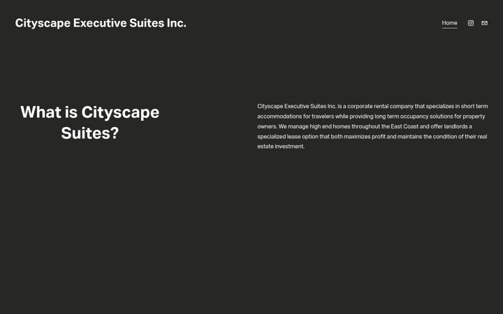 Screenshot ta' cityscapesuites.net