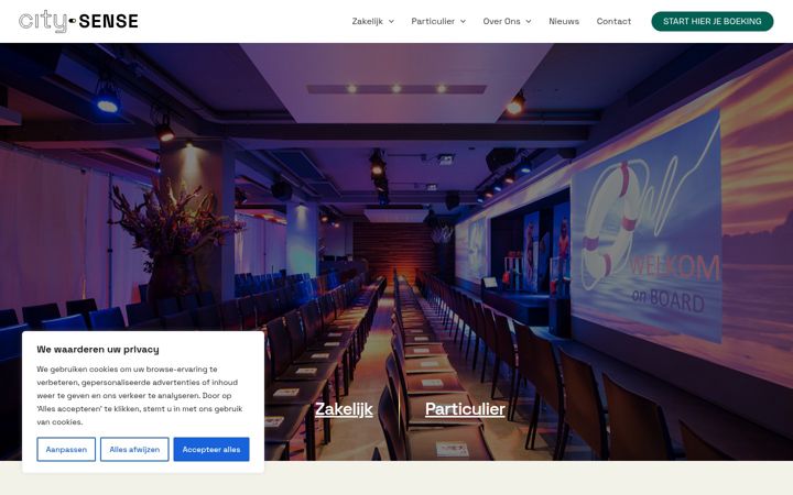 Screenshot of citysense-utrecht.nl