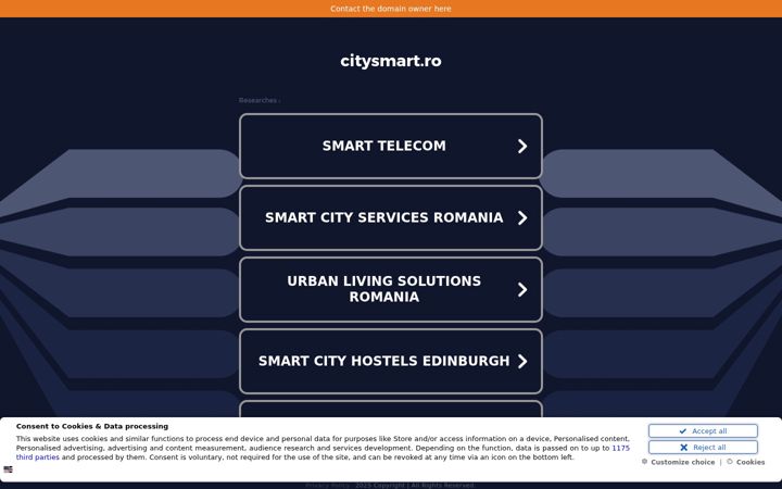 Ekraanipilt saidist citysmart.ro