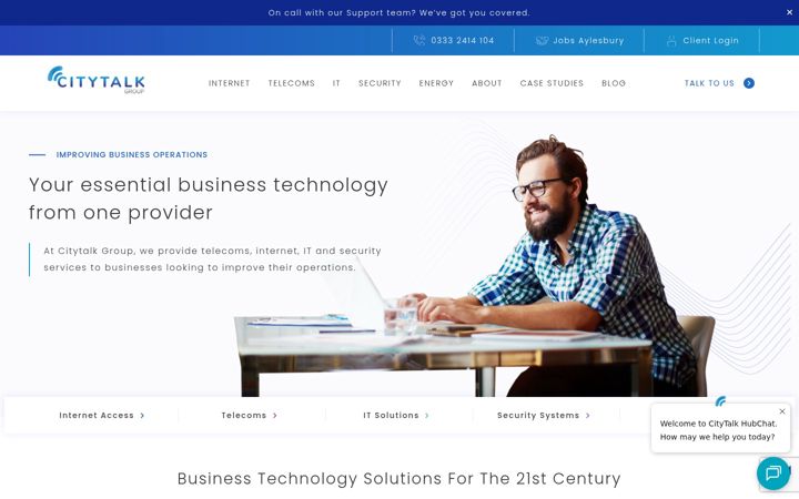 Screenshot of citytalkgroup.co.uk
