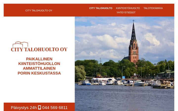 Screenshot von citytalohuolto.fi