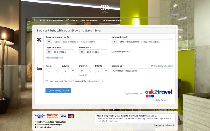 Screenshot of citythessaloniki.hotelwithflight.com