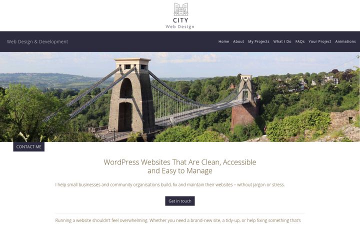 Screenshot of citywebdesign.co.uk