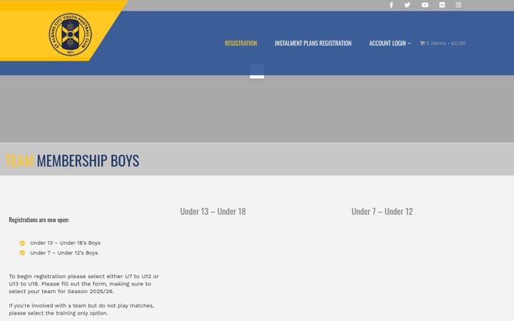 Screenshot of cityyouth.co.uk