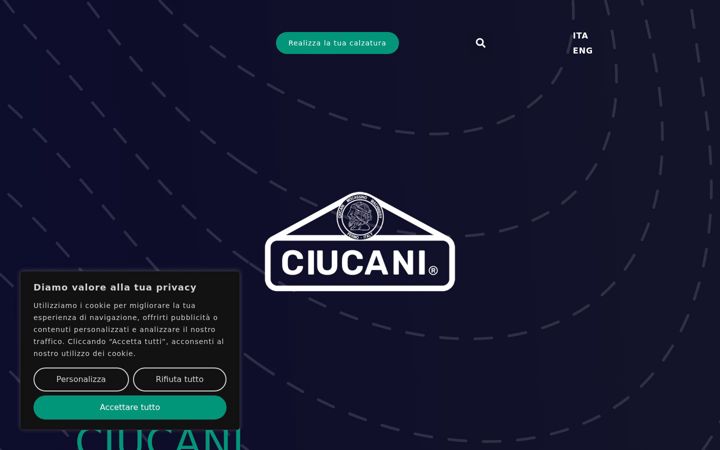 Screenshot of ciucani.com