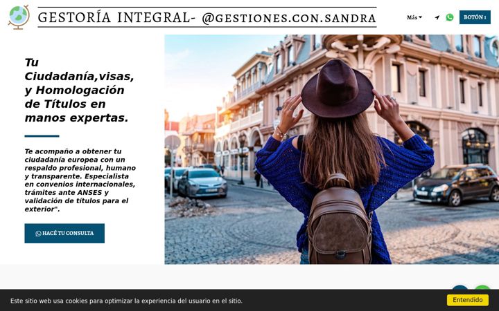 Screenshot of ciudadaniasdelmundo.com