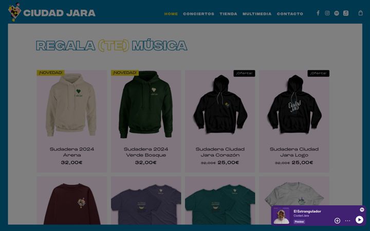 Screenshot of ciudadjara.com
