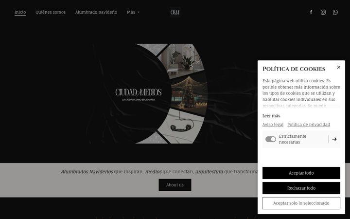 Screenshot of ciudadymedios.com