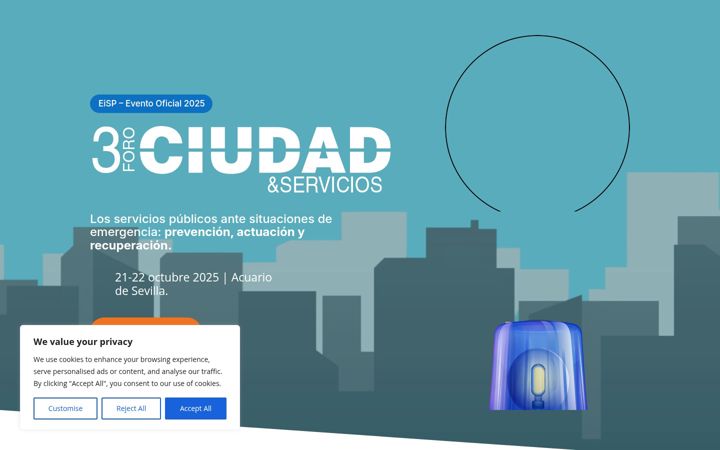 Screenshot of ciudadyservicios.com