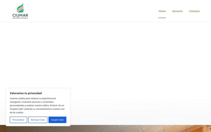 Screenshot of ciumarinversiones.com