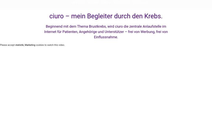 Screenshot ta' ciuro.net