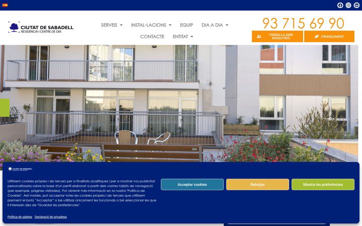 Screenshot of ciutatdesabadell.com