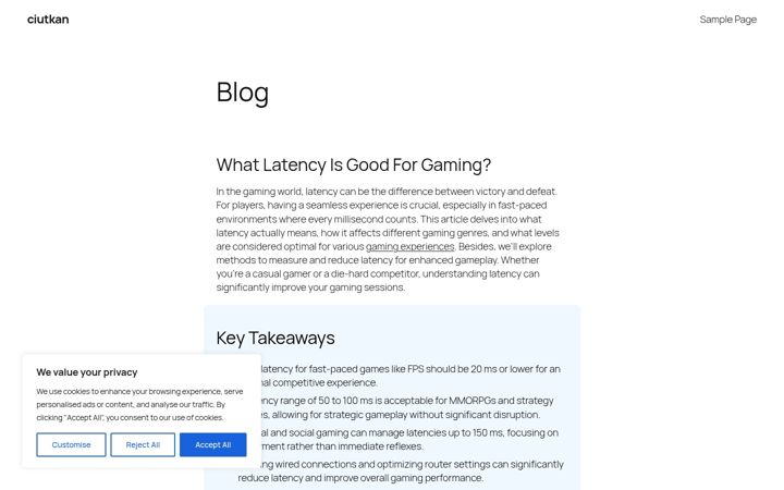 Screenshot of ciutkan.com