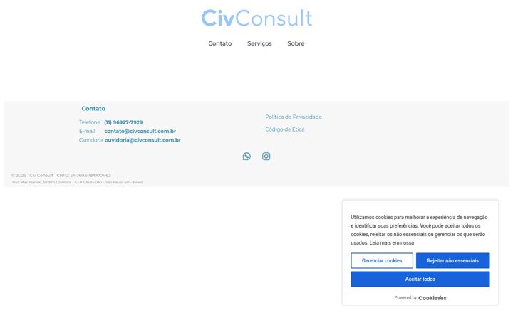 Skjámynd af civconsult.com.br