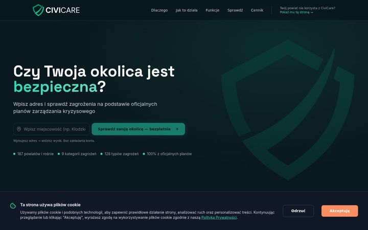 Képernyőkép: civicare.pl