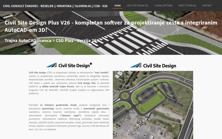 Screenshot van civil-consult.hr