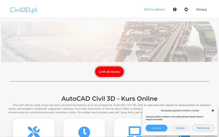 Képernyőkép: civil3d.pl