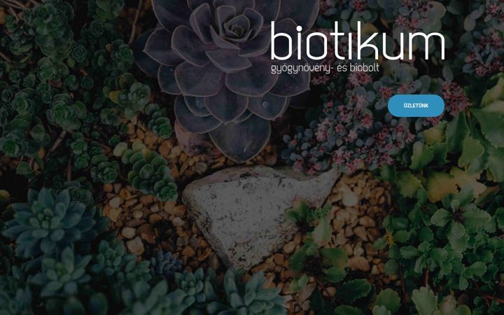 Екранна снимка на civisbiotikum.hu