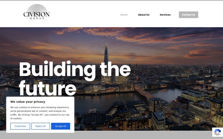 Screenshot of civisiongroup.com