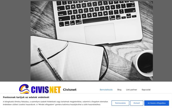Екранна снимка на civisnet.hu