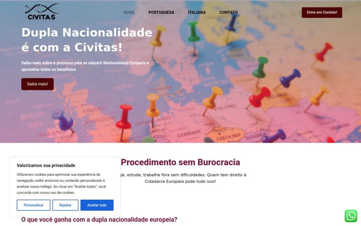 Skjámynd af civitasassessoria.com.br