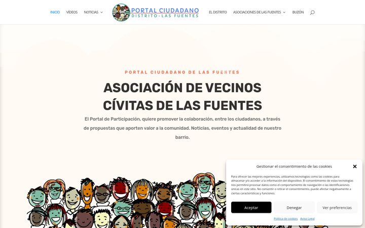 Screenshot of civitasfuentesol.com