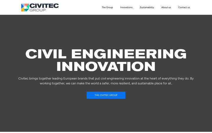 Screenshot of civitec.com