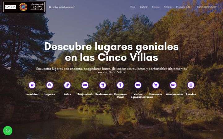 Screenshot ta' civitur.es